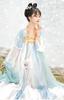 [Hosaku Co., Ltd.] Women's Ancient Chinese Tang Dynasty Hanfu Costume, Cosplay, Photoshoot Costume, Classic Beauty Outfit, Halloween, Stage Performanc