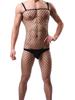 Sling Lingerie For Men Body Stocking Erotic Crotchless Sexy Mesh Underwear Black Porn Babydoll Lenceria Bodysuit Curvy Costumes