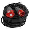 Verlängerungskabel 50M 400V Cee 16A 5P Ip44 Gummikabel H07Rn-F Onpd 5X2.5 Mit Klettband zur Erleichterung der Kabelaufwicklung Doktorvolt Dv-6692-Cee-16