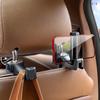 Multifunction Rear Headrest Hook Car Phone Holder Adjustable Automobile Headrest Phone Clip For Gps Navigation