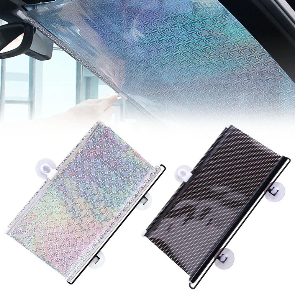 Glare Guard Car Sun Block Shutter Retractable Car Telescopic Curtain For Baby Kids