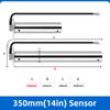 2 IN 1 Water Level Gauge+Sewage Level Gauge With Green Light Digital 52mm Dual Gauge 0-190ohm Sensor For Car Boat Yacht 12V/24V