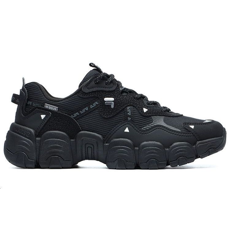Fila Heritage-FHT Cat Paw 3.0 Retro Shock Absorbing Non-Slip Wear-Resistant Low-Top Casual Urban Commuting Running Shoes Women Sneaker F12W144123FBK