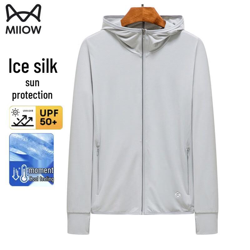

Mao Ren Couple Ice Silk UV Protection Hoodie XL