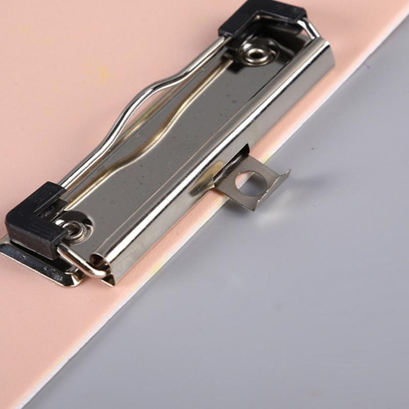 5Pcs Standar Size Clipboard with Retactable Hanging Hook 12x8.6Inch Conference Writing Board for Office School Supplies