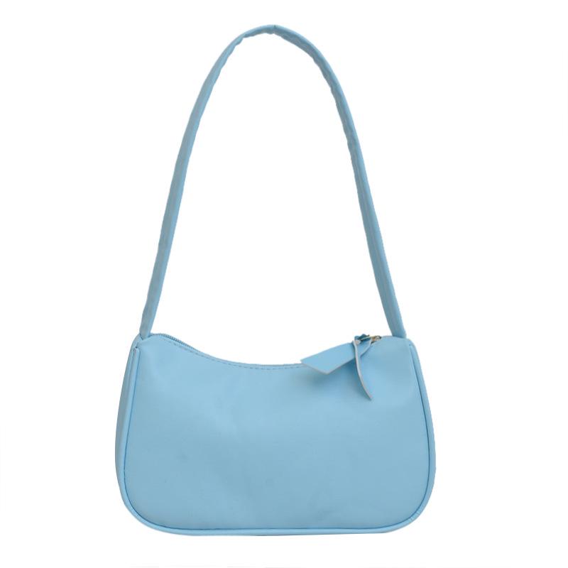 Trendy French Baguette Shoulder Bag - Cute Fashionable Underarm Handbag