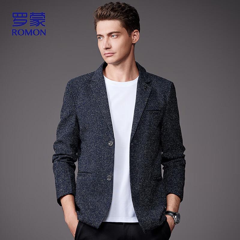 Romon Men's Business Casual Suit Jacket YT2058