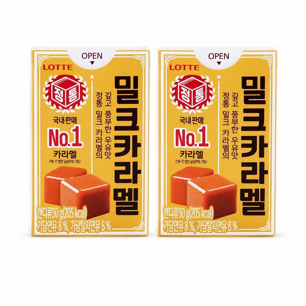 Lotte Caramel Milk Hard Candy 50g