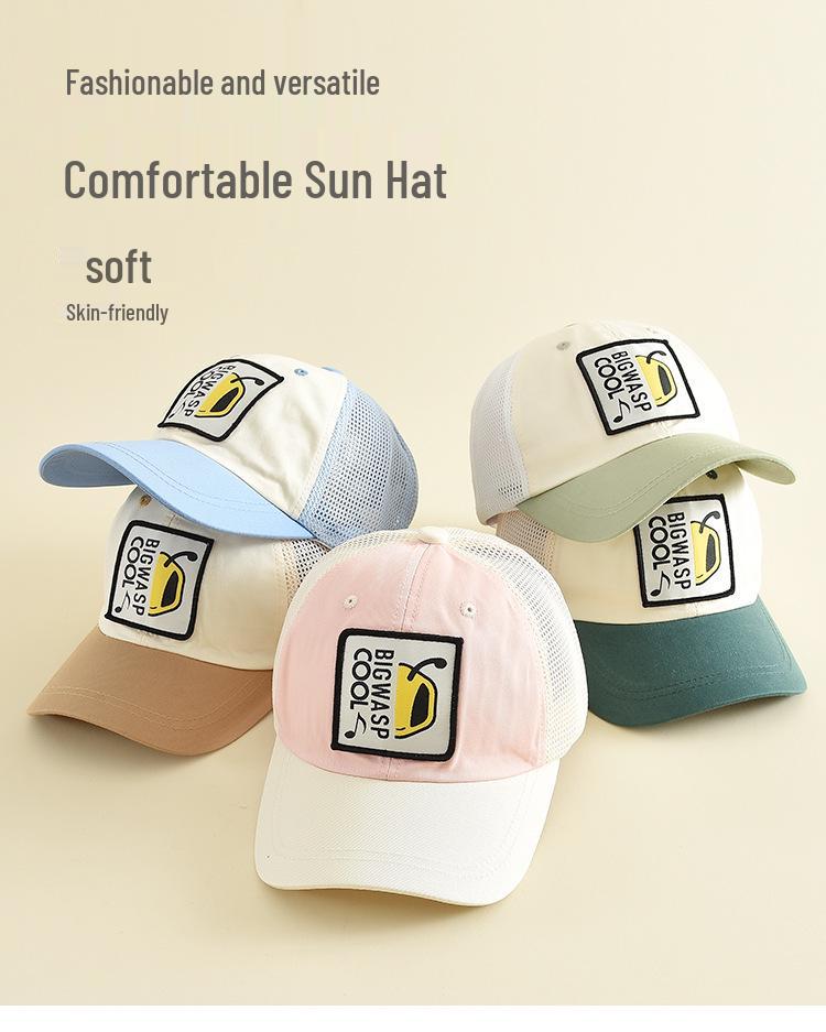 Trendy Color Block Baseball Cap - Breathable Outdoor Sports Hat