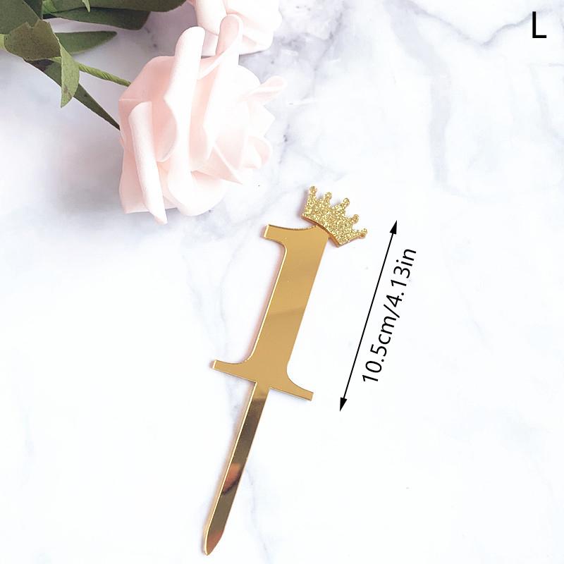 Digitale Krone Plug-In Kuchen Plug-In Multi-Stil Geburtstagstorte Dekoration Hochzeitsfeier Zubehör