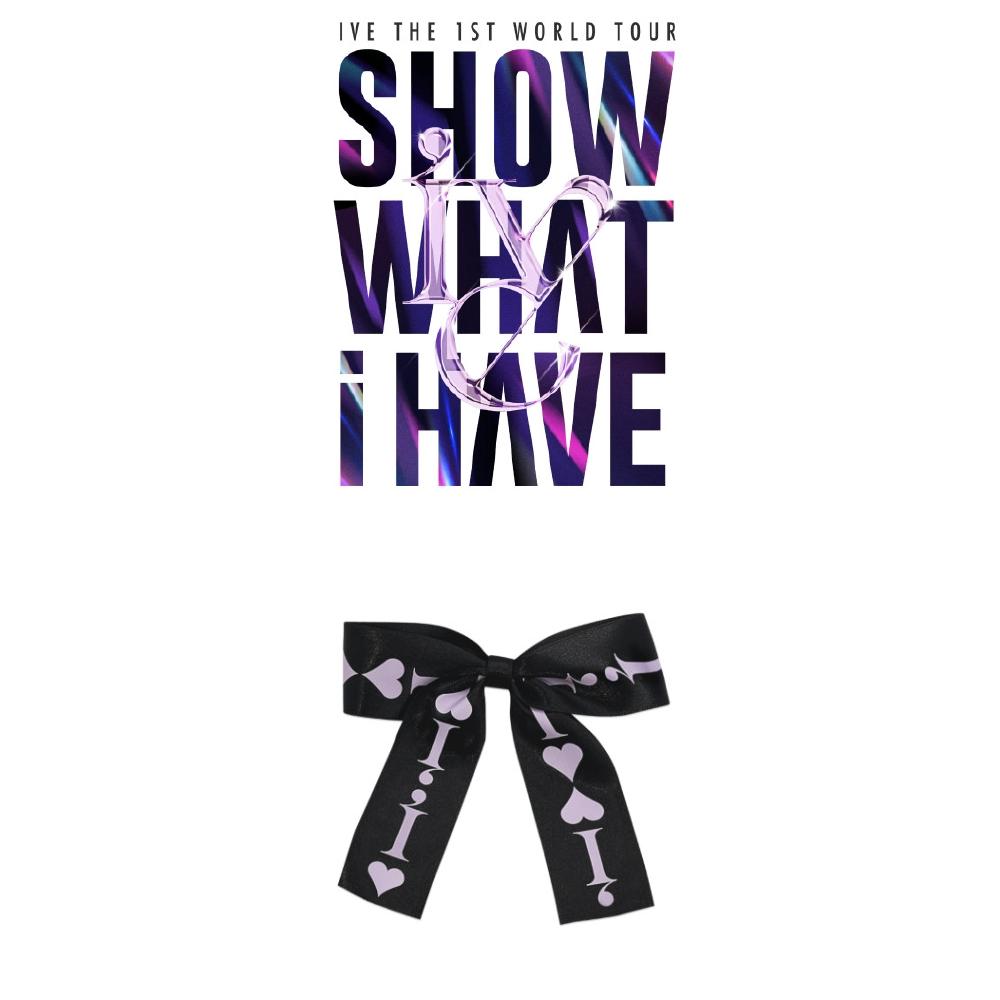 

Предзаказ IVE World Tour Show WHAT I HAVE Заколка для волос с лентой