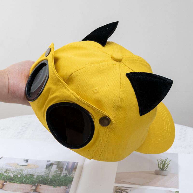 

Модная шляпа Хлопковая Солнцезащитная Дышащая Затеняющая Функция Подходит для мужчин и женщин жёлтый