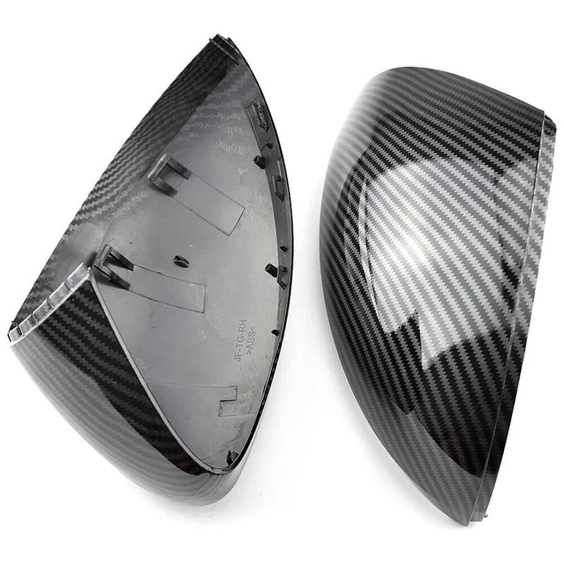 For VW Tiguan Sharan Skoda Yeti Seat Alhambra ABS Car Rearview Side Mirror Cover Wing Cap Exterior Door Trim Replacement
