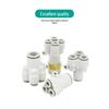 ZONYE Pneumatic Y-Type Four-Way Quick Connector