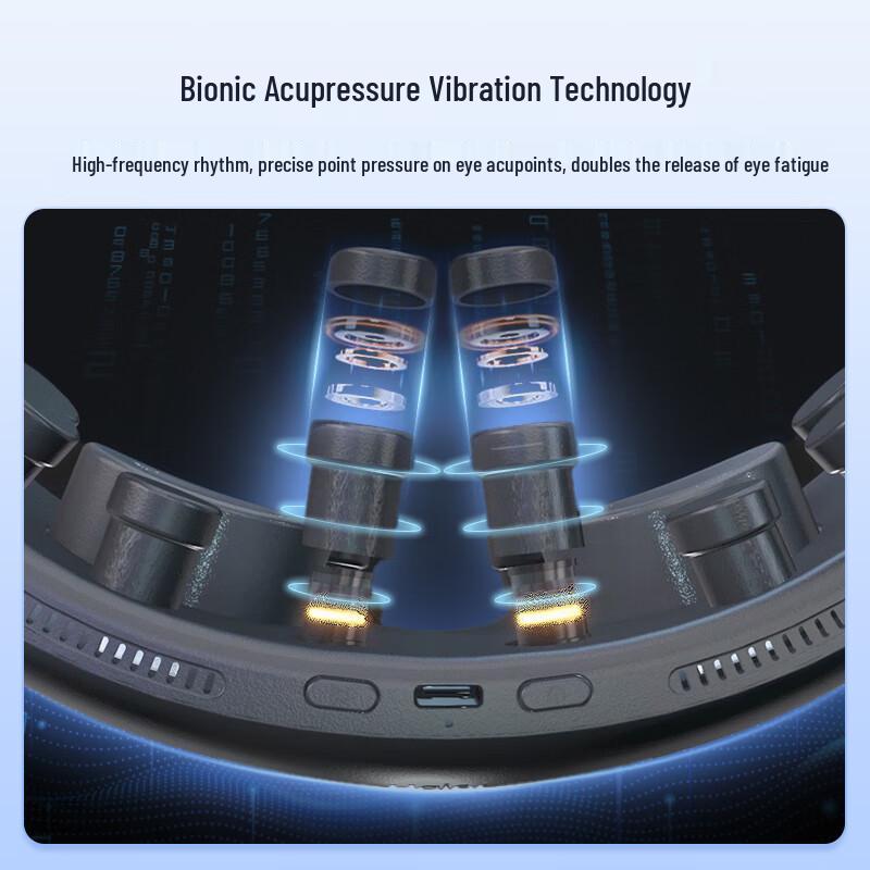 Haier Smart Eye Massager with Heat and Bluetooth