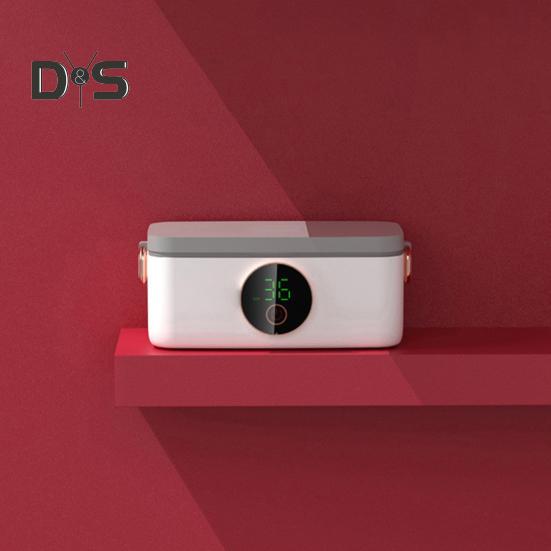 Electric Lunch Box with Indicator Light Large Capacity Food Grade USB Rechargeable Cordless Heated Lunch Box