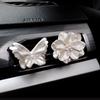 Car Air Vent Fragrance Diffuser, High-End Camellia Butterfly Aroma Stone, Car Interior Decoration Diffuser