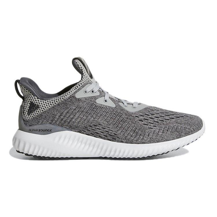 adidas Alphabounce EM J Grau Weiß Kinder Sneaker Grau-Fünf Grau-Zwei BY3423