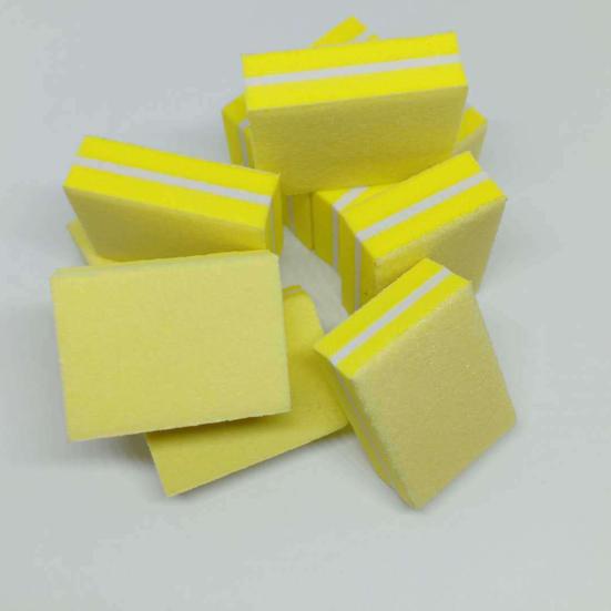 50 Teile/beutel Nagelfeile Mini Multifunktionsschwamm Maniküre Werkzeuge Pufferblöcke für Nägel