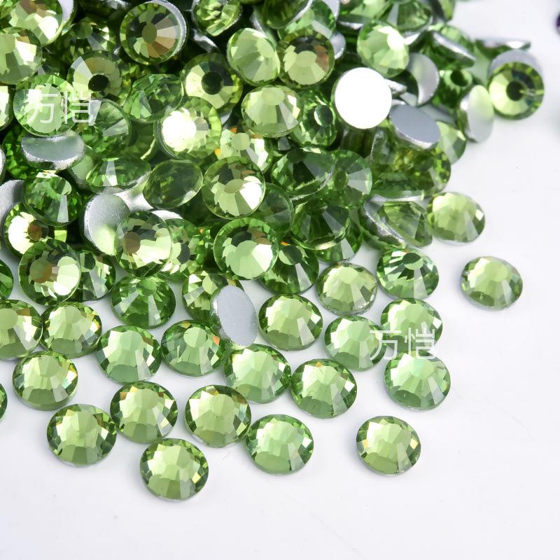 Ss3-Ss16 Mixed Size Flat Bottom Drill, Mobile Phone Case Diy Sticker Diamond Crystal Glass, Creative Nail Art Jewelry Accessories