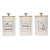 Coffee Sugar Storage Canisters Multifunctional Tinplate Large Capacity Sealed Food Jar Storage Canister for Kitchen