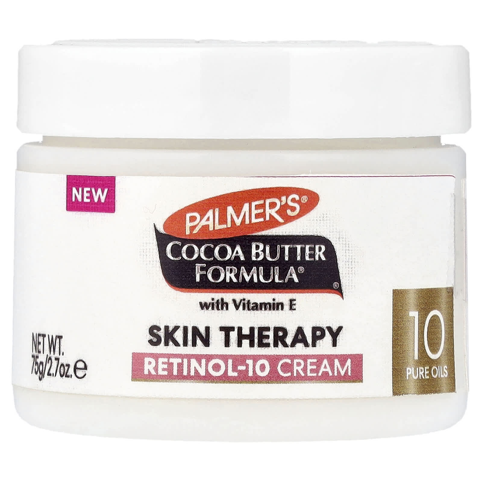 

Palmer s Cocoa Butter Formula® with Vitamin E, Skin Therapy, Retinol-10 Cream, 75 g (2.7 oz)