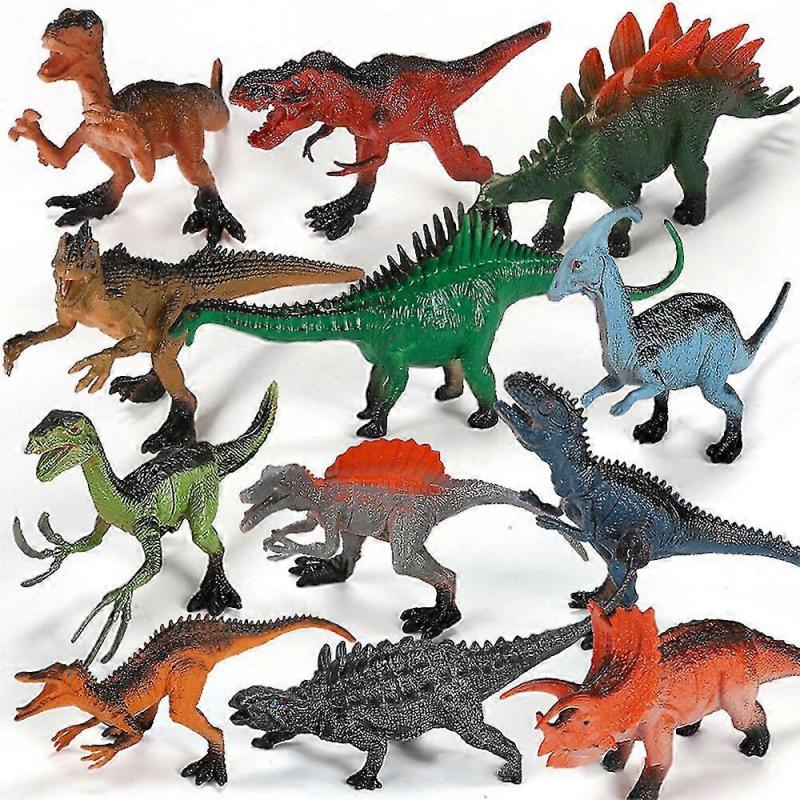 Kids Boys Plastic Dinosaur Toys Model Desktop Decor Toys