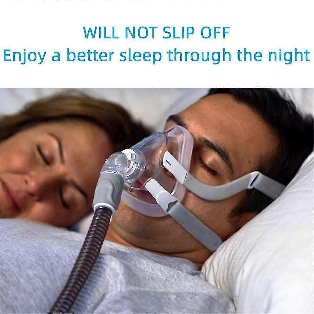 Neues Kopfband für F20, Ersatz-Kopfband für CPAP-Maske mit Clips CPAP-Zubehör für / F20