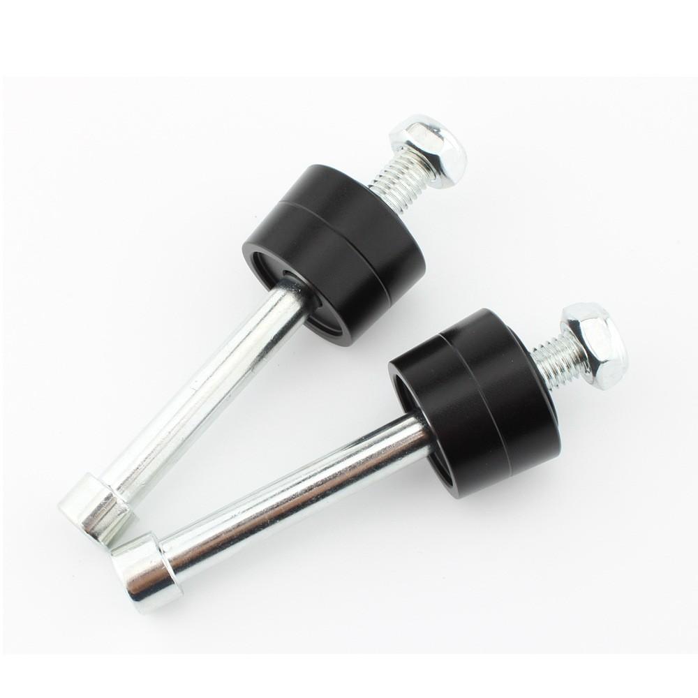 Noir Argent Et Entretoise De Fourche Pour Ducati Monster 821 2014 À 2017 Augmentation Ultime De La Hauteur