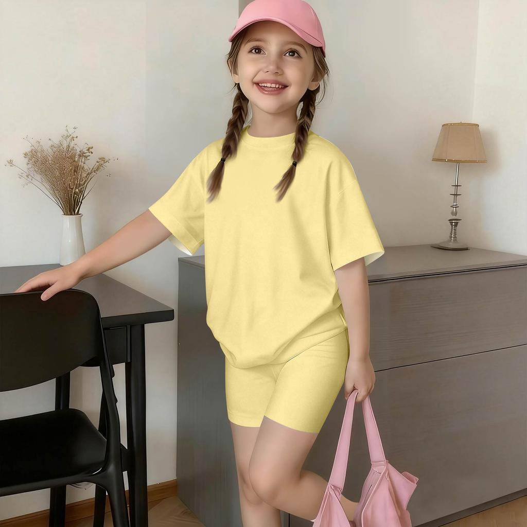 Infant Baby Girls Boys Loose T-shirt+Pants Print Outfits Set