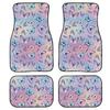 Butterfly Full Print Car Floor Mat Four-Piece Floor Mat Car Truck Universal