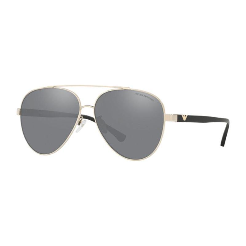 EMPORIO ARMANI Personality Aviator Sunglasses Classic Metal Aviator Sunglasses Unisex Couple Style