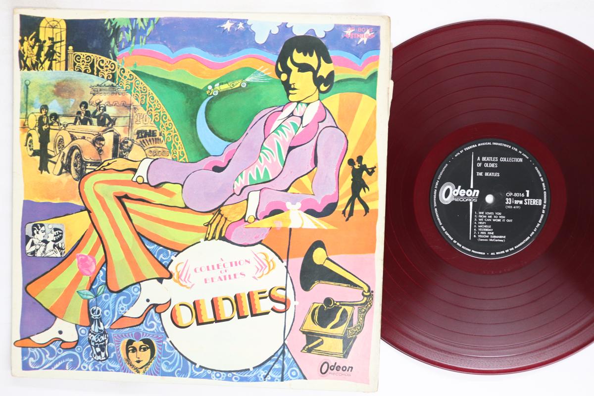 

LP Record BEATLES A Collection Of Beatles Oldies R OP8016 ODEON 1967 Japan Rock Used
