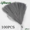 10/30/50/100PCS 42CM Artificial Fluffy Pampas Bohemian Grass Fake Plant Reed Wedding Home Party Decoration