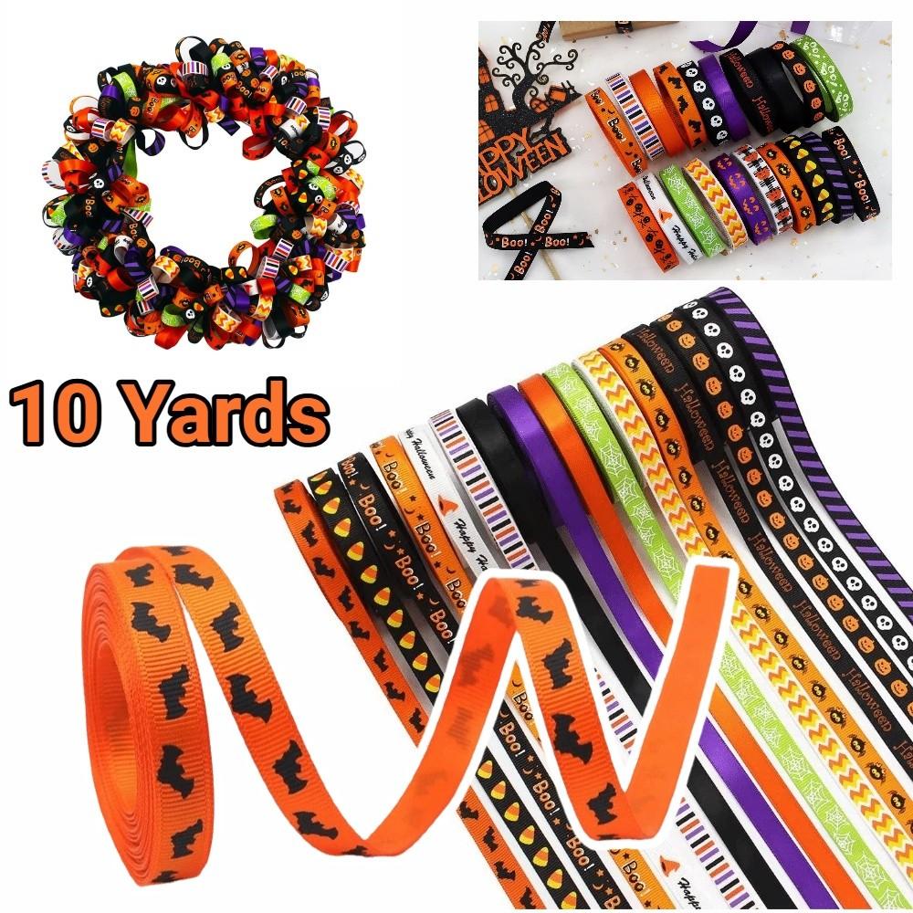 Cartoon Halloween Gift Wrap Ribbon DIY Crafts Party Favor Ribbon  Scrapbooking Supplies