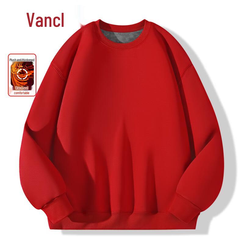 

VANCL Men s Fleece Lined Pullover Sweatshirt 3XL