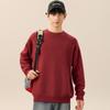 MINISO Men's Premium Relaxed Fit Plush Warm Crew Neck Sweater
