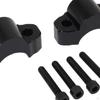 2x Motorcycle Handlebar Risers Replace Parts Black for XT700Z