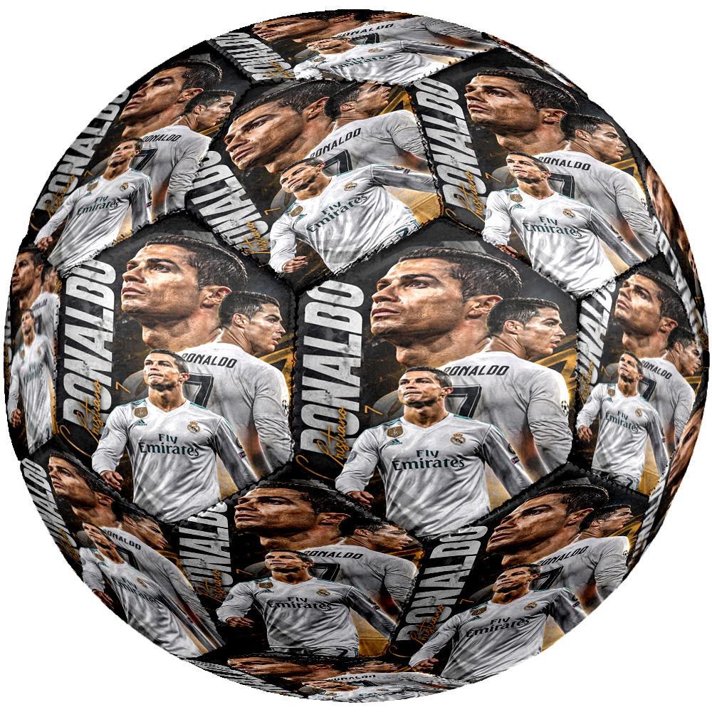 Ronaldo's Soccer Mastery Soccer Ball Size 5 Football Machine-Stitched Indoor/Outdoor Universal Football Unique Gift for Soccer Lovers