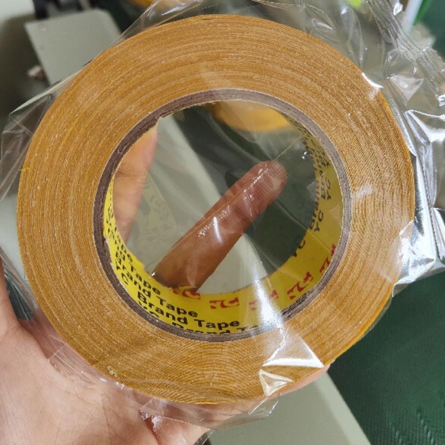 Yellow Cloth Base High Viscosity Double-Sided Tape for Weddings & Exhibitions