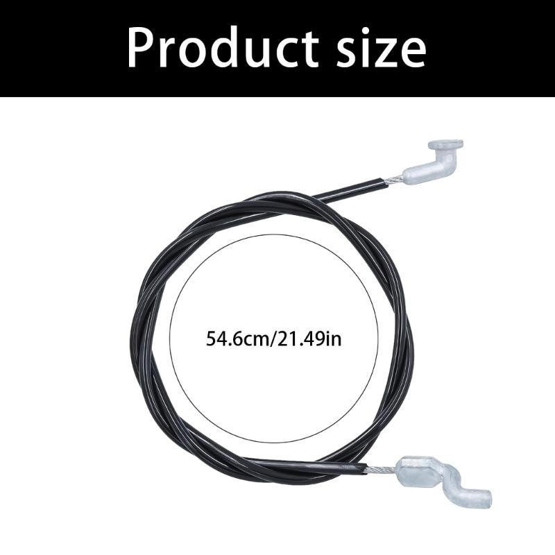 Quality 21.5 Inch Control Cable Replacement For Speed Selection In Garden Tools Constructed Plastic And Stainless Steel