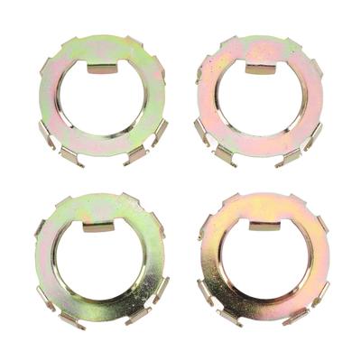 4Pcs Trailer Spindle Nut Retainer Metal Secure Fixation Wheel Spindle Nut Retainer Replacement for EZ Lube Jam Nut 2 To