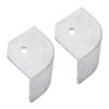  ALUMINUM PONTOON BOAT DECK CORNER   HEAVY DUTY FOR ENHANCING APPEARANCE AND   SUITABLE FOR ROUNDED CORNERS HEIGHT 2-1Celsius2IN TO 2-5Cel