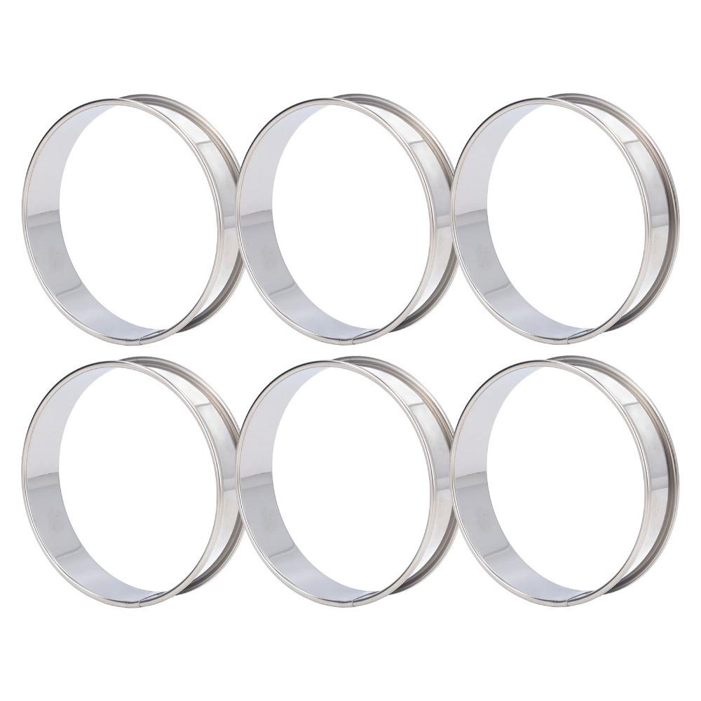 6PCS Easy Demoulding Silicone Mold Double Rolled Chocolate Mold  Muffin Baking