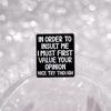 Quote Fun Versatile Brooch In Geometric Shape Ideal For Decoration Fashionable