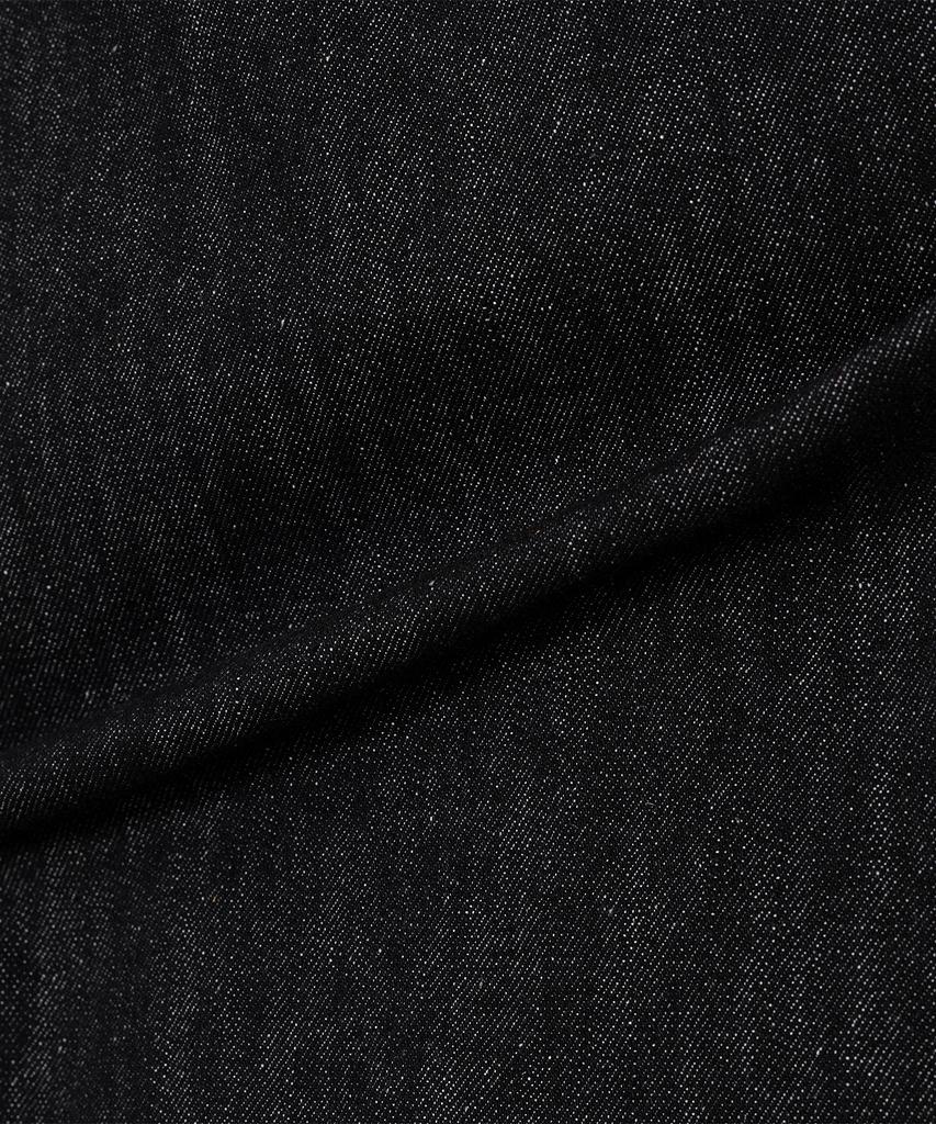 Mindbridge Black Raw Denim Trucker Jacket
