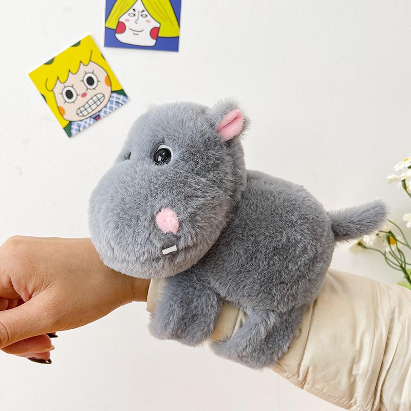 Capybara Slap Ring Plush Hand Puppet Doll