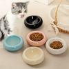 Katzennapf Keramik Katzennapf Schale Haustiernapf Donutform Katzenfutternapf Anti-Fall Klappnapf Rutschfest Mehrere Farben Formen Snacknapf