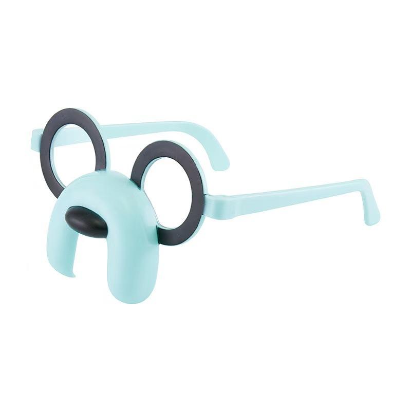 1 шт. Мяч для щенка с характером Смешные очки Питомец Двумерные очки на Хэллоуин Домашние Фестивальные Вечерние Принадлежности