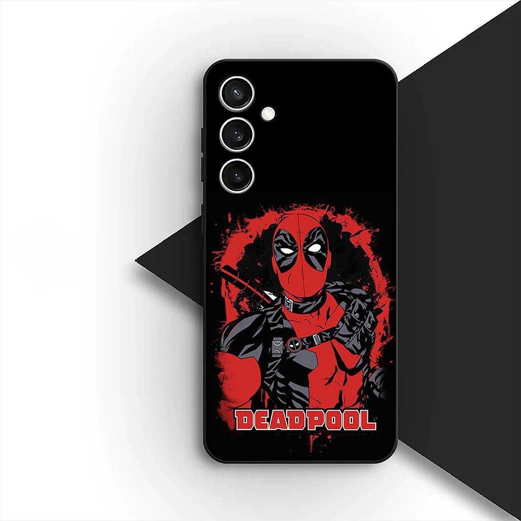 Phone Cover for OPPO A18 A16 A80 A40 A17 A15 A38 A78 A79 A54 A57 A58 A60 4G 5G Funda Casing Soft Case Wallpaper Marvel Deadpool